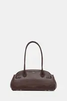 Kožená kabelka Coach Empire Carryall Bag 34 hnědá barva, CCM57