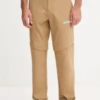 Outdoorové kalhoty adidas TERREX Multi pánské, zelená barva, JM7442