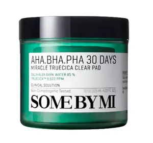 Some By Mi Jemné vatové tamponky pro čištění pleti AHA BHA PHA 30 Days (Miracle Truecica Clear Pad) 70 ks