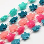 Synthetic Coral Beads Strands