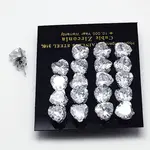Cubic Zirconia Stud Earrings