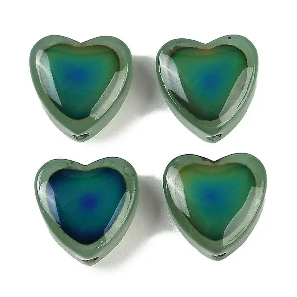 Two Tone Glass Mood Beads