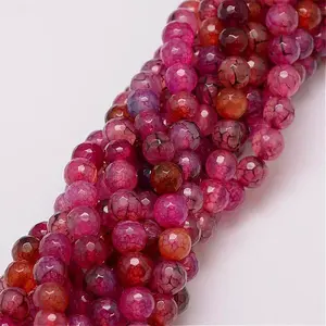 Natural Agate Bead Strands