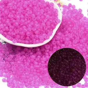 6/0 Luminous Glass Seed Beads