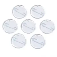 Transparent Resin Pendants