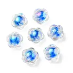 UV Plating Rainbow Iridescent Acrylic Beads