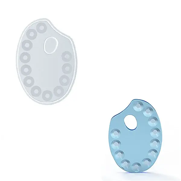 DIY Painting Palette Silicone Molds