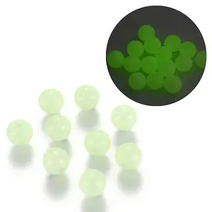 Luminous Acrylic Round Beads