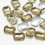 Pointed Back Glass Rhinestone Cabochons