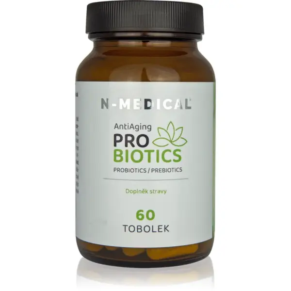 N-Medical Antiaging Probiotics tobolky na podporu imunitného systému 60 cps