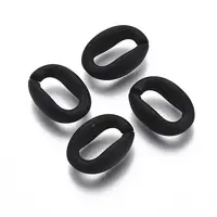 Spray Painted CCB Plastic Linking Rings