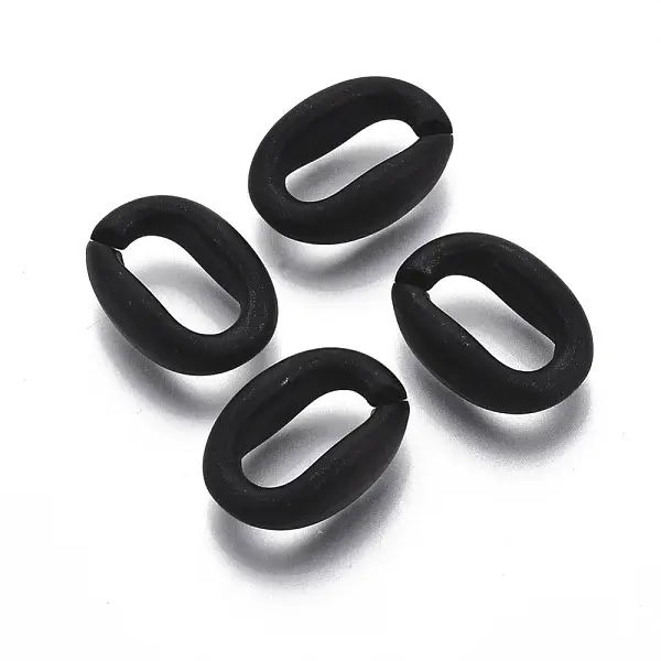 Spray Painted CCB Plastic Linking Rings