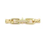 Brass Micro Pave Cubic Zirconia Fold Over Clasps