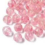 Handmade Luminous Inner Flower Lampwork Beads