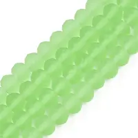 Transparent Glass Beads Strands
