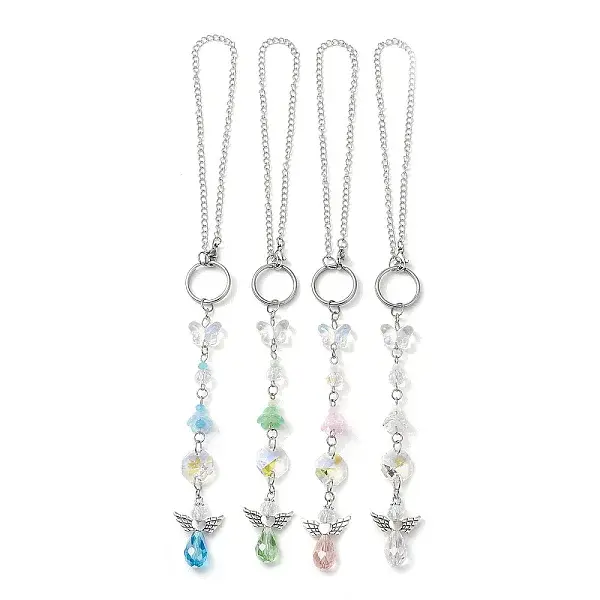 Angel Butterfly Glass Pendants Decirationgs