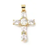 Brass Cubic Zirconia Pendant