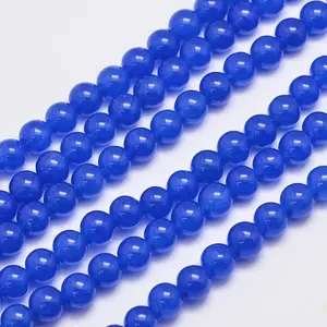 Natural & Dyed Malaysia Jade Bead Strands