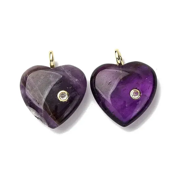 Natural Amethyst Pendants
