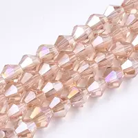 Electroplate Glass Beads Strands