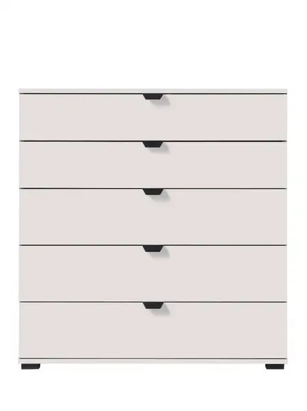 Široká komoda rango - bílá