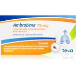 Ambrobene Ambrobene 75 mg tvrdé tobolky na usnadnění vykašlávání hlenu z dýchacích cest a zmírnění kašle 20 tbl