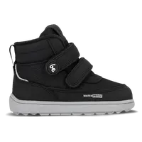 Dětské zimní barefoot boty Be Lenka Zippu Preschool - Black & Grey