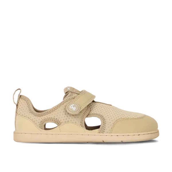 Dětské barefoot sandály Zest Kids - Beige