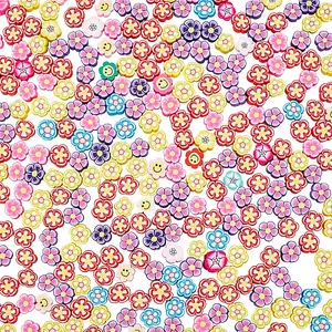 300Pcs Handmade Polymer Clay Cabochons