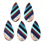 Resin & Walnut Wood Pendants