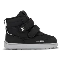 Dětské zimní barefoot boty Be Lenka Zippu Preschool - Black & Grey