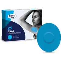 CureTape® Sensor Patches Classic ochranné náplasti farba Blue 25 ks