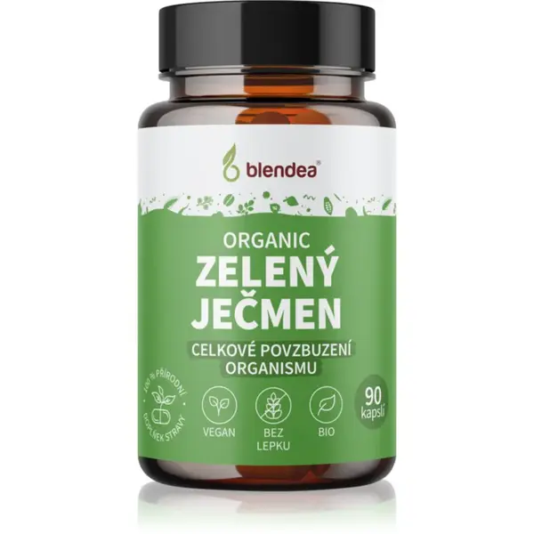 Blendea Organic Zelený ječmen kapsuly s antioxidačným účinkom 90 cps
