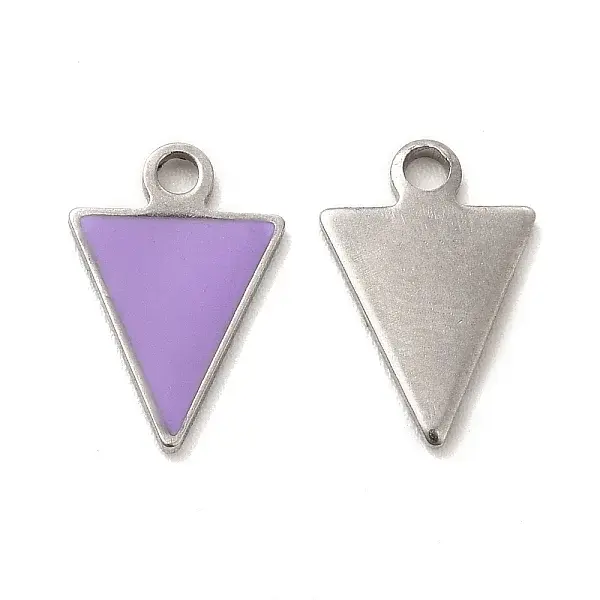 304 Stainless Steel Enamel Pendants