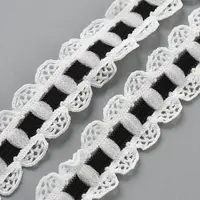 10% Spandex & 90% Nylon Lace Elastic Ribbon