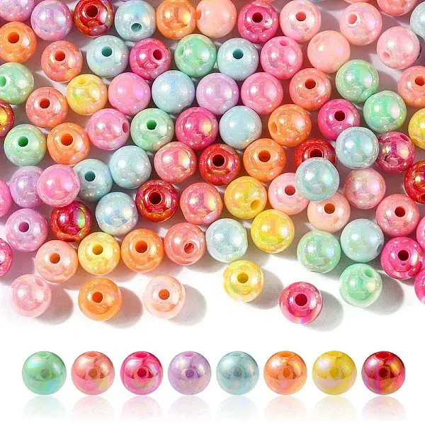 Opaque Acrylic Beads