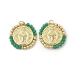 Rack Plated Brass Pendant