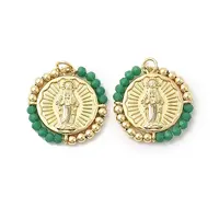 Rack Plated Brass Pendant