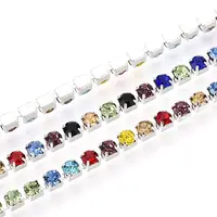 Iron Rhinestone Cup Chains