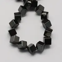 Non-magnetic Synthetic Hematite Beads Strands