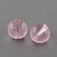 Drawbench Transparent Glass Beads Strands