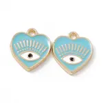 Alloy Enamel Pendants