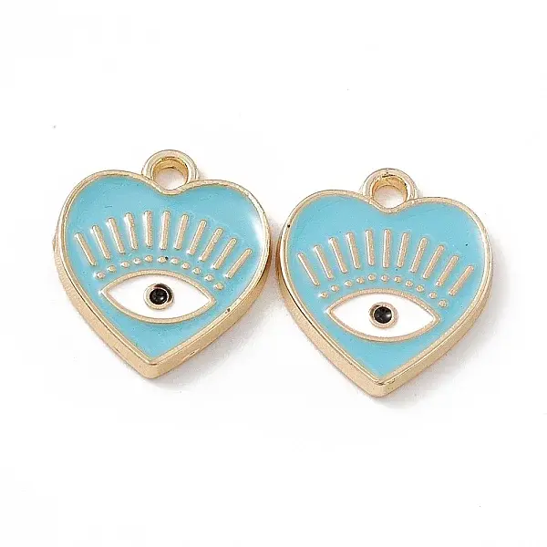 Alloy Enamel Pendants