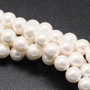 Shell Pearl Beads Strands