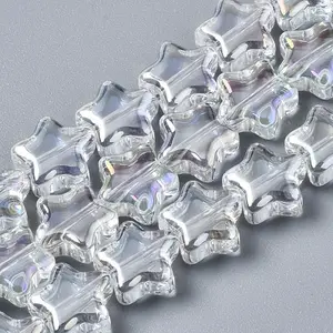 Electroplate Glass Beads Strands