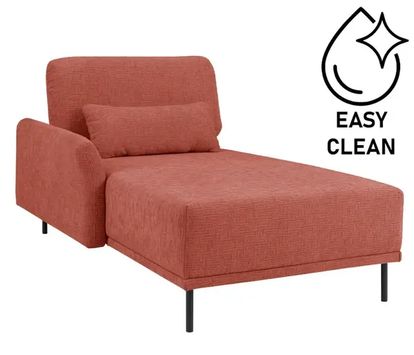 Levá polohovací lenoška adapto - výběr potahu - snadné čištění