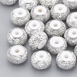 Resin Rhinestone Beads