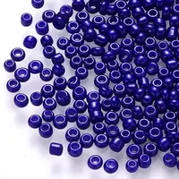 6/0 Baking Paint Glass Round Seed Beads