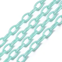 Acrylic Opaque Cable Chains