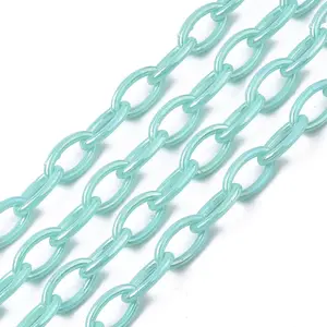 Acrylic Opaque Cable Chains